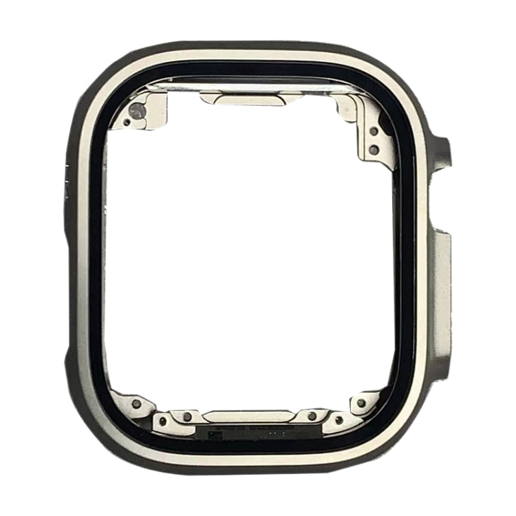 Per Apple Watch Ultra 2 49mm Piastra lunetta centrale in metallo titanio, For Apple Watch Ultra 2 49mm Per Apple Watch Ultra 2 49mm Piastra lunetta centrale in metallo titanio, For Apple Watch Ultra 2 49mm